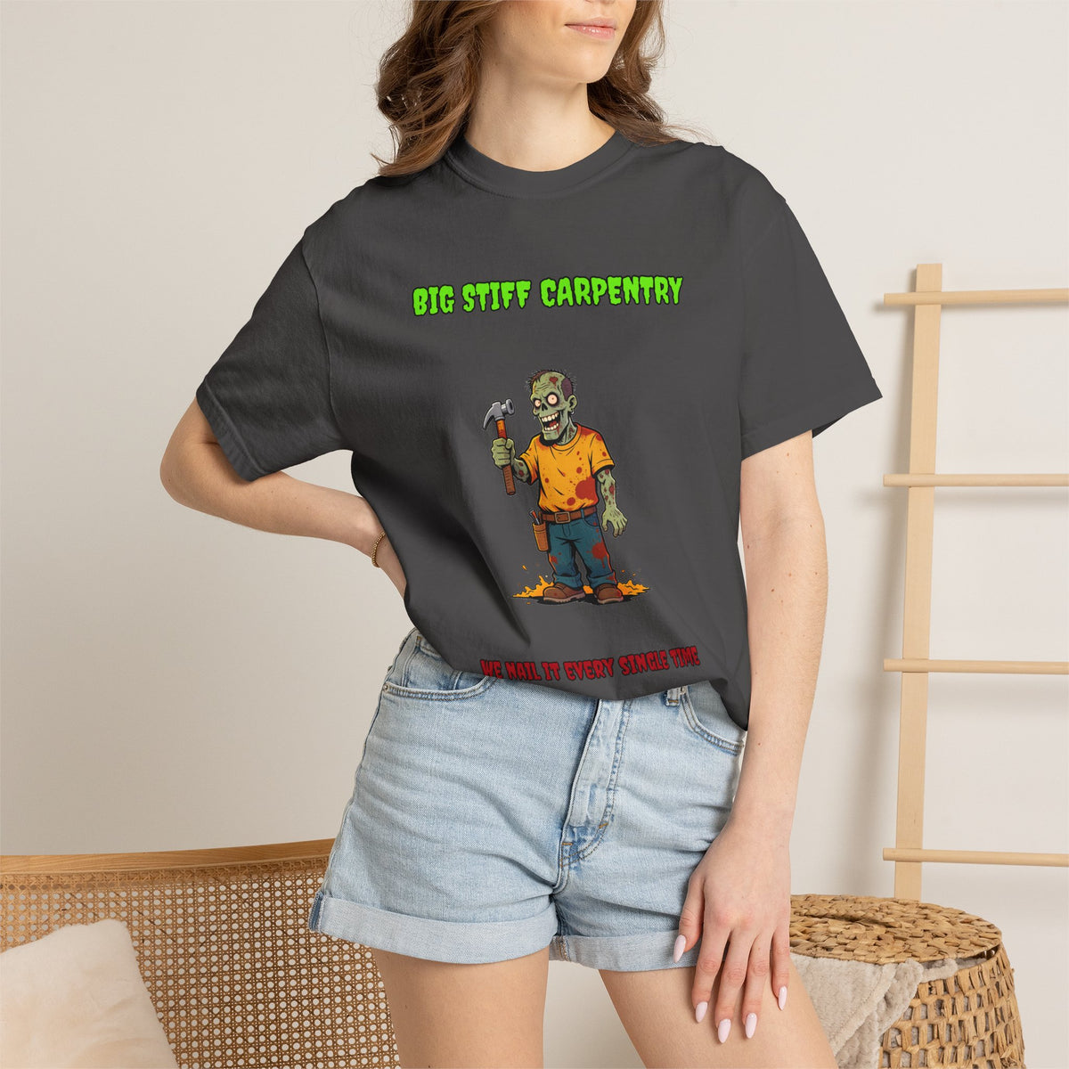 Big Stiff Carpentry — Zombie Tee