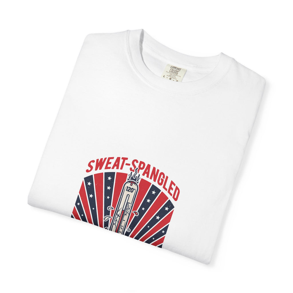 Sweat-Spangled — Funny Summer Patriotic Tee