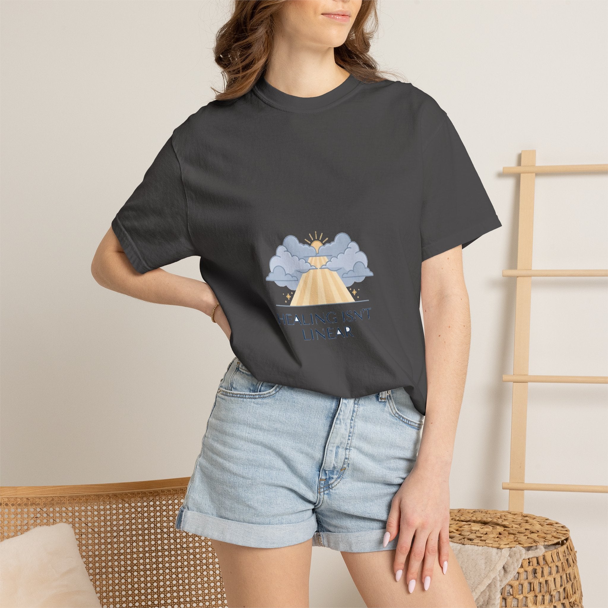 Healing Isn't Linear — Inspirational Tee