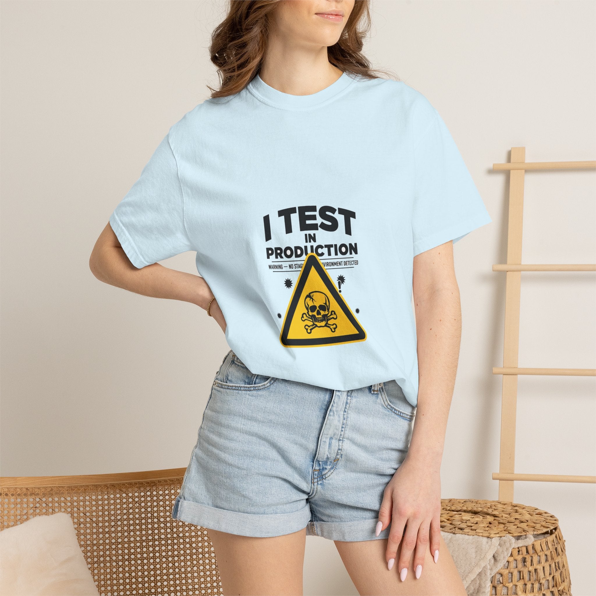 I Test In Production — Dev Humor Tee