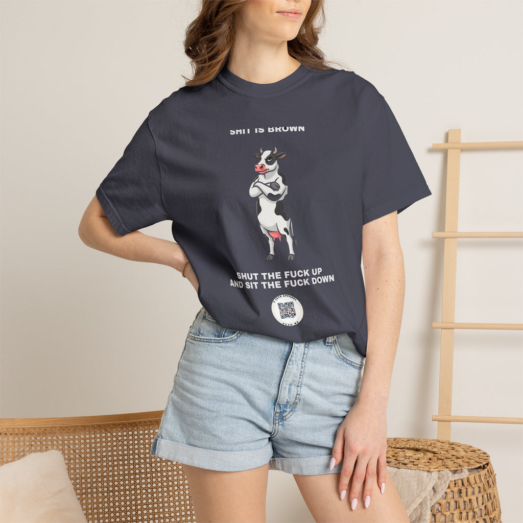 Cute-Savage Cow — roses are red, shit is brown (18+)