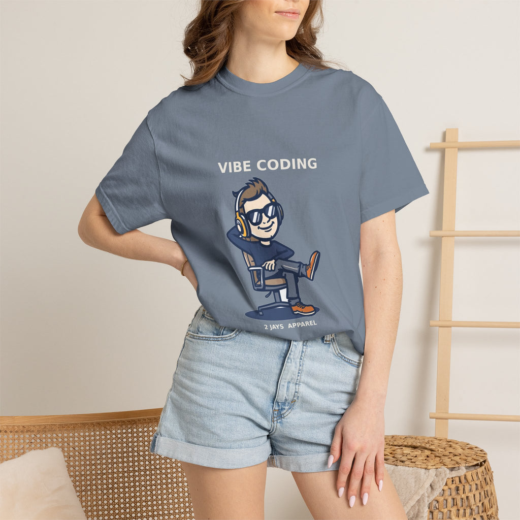 Vibe Coding — Funny Programmer Tee