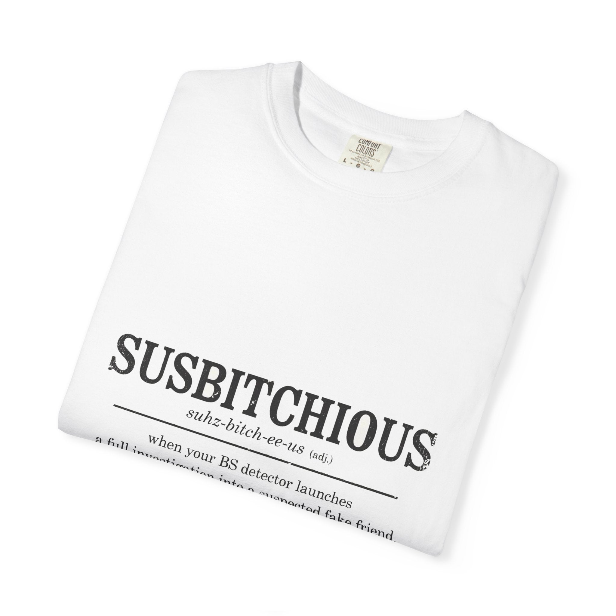 Susbitchious Definition - Funny Adult Humor Tee (18+)