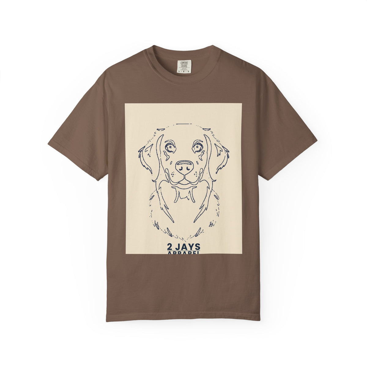 Golden Retriever — Line Outline